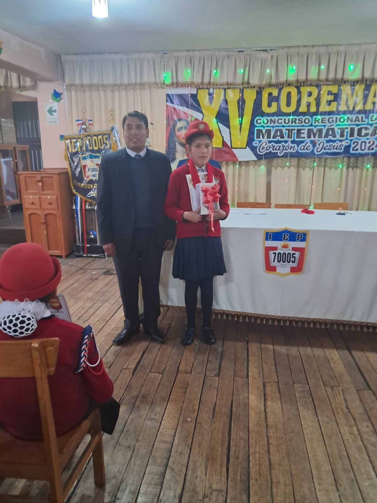 Premiación de concursos de la I.E.P. N.° 70005 Corazón de Jesús